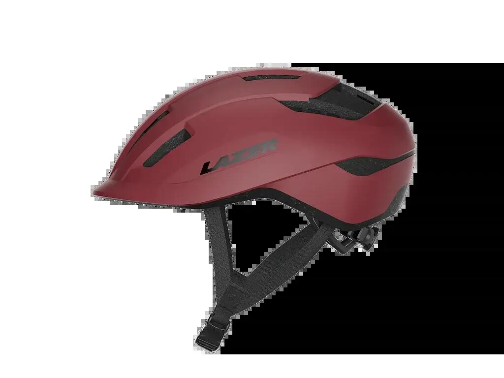 Fahrradhelm Compact KinetiCore Matt Granatrot Lazer - Größe M/L (55-61cm) 4/7
