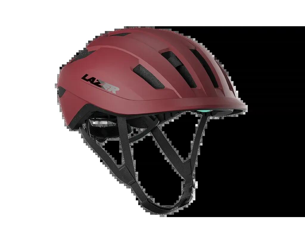 Fahrradhelm Compact KinetiCore Matt Granatrot Lazer - Größe M/L (55-61cm) 2/7
