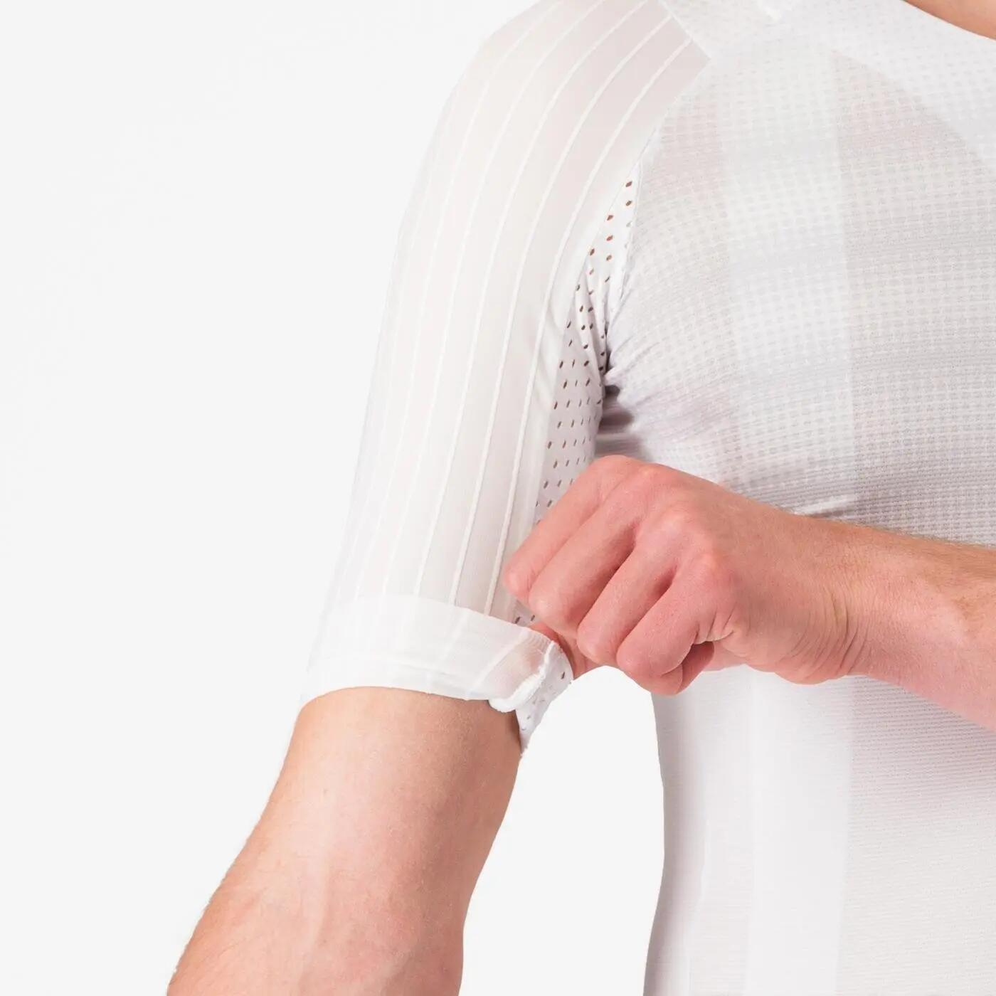 Tricou ciclism maneca scurta race fit - Aero Race 8S Jersey - 18-36 gr C - alb 3/5
