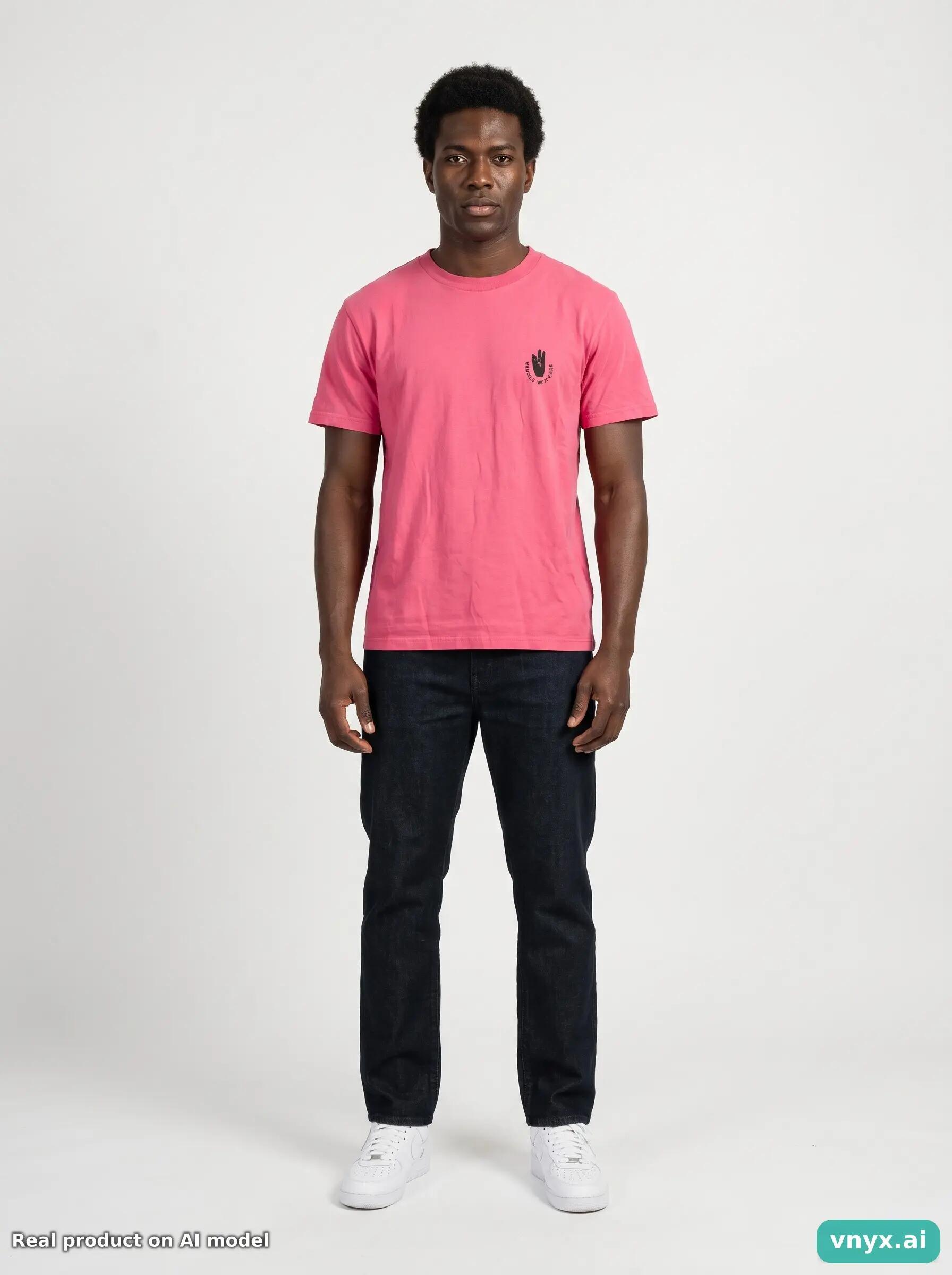 Second Life - Vintage Carhartt Pink T-Shirt Men L 3/5
