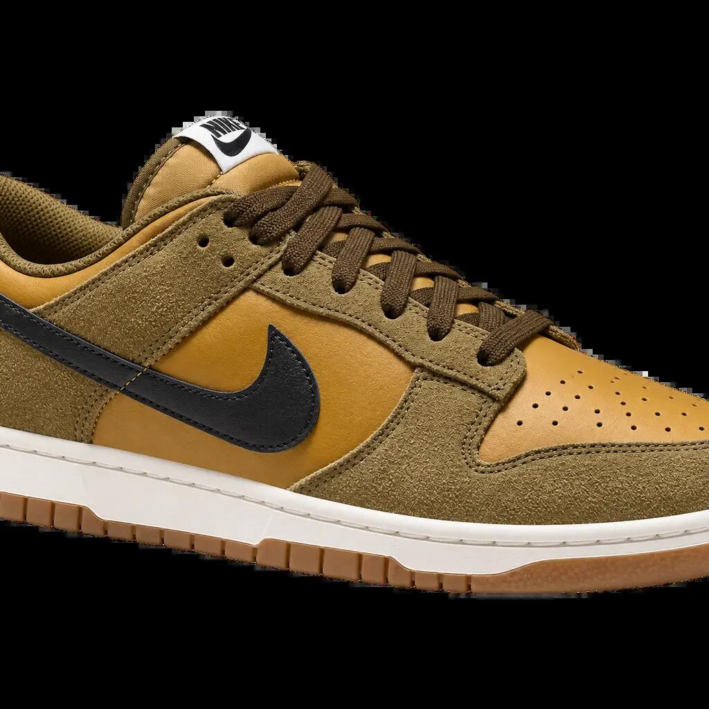 Herren - Sneaker - Nike Dunk Low Gum Pack - Ocker, Grün