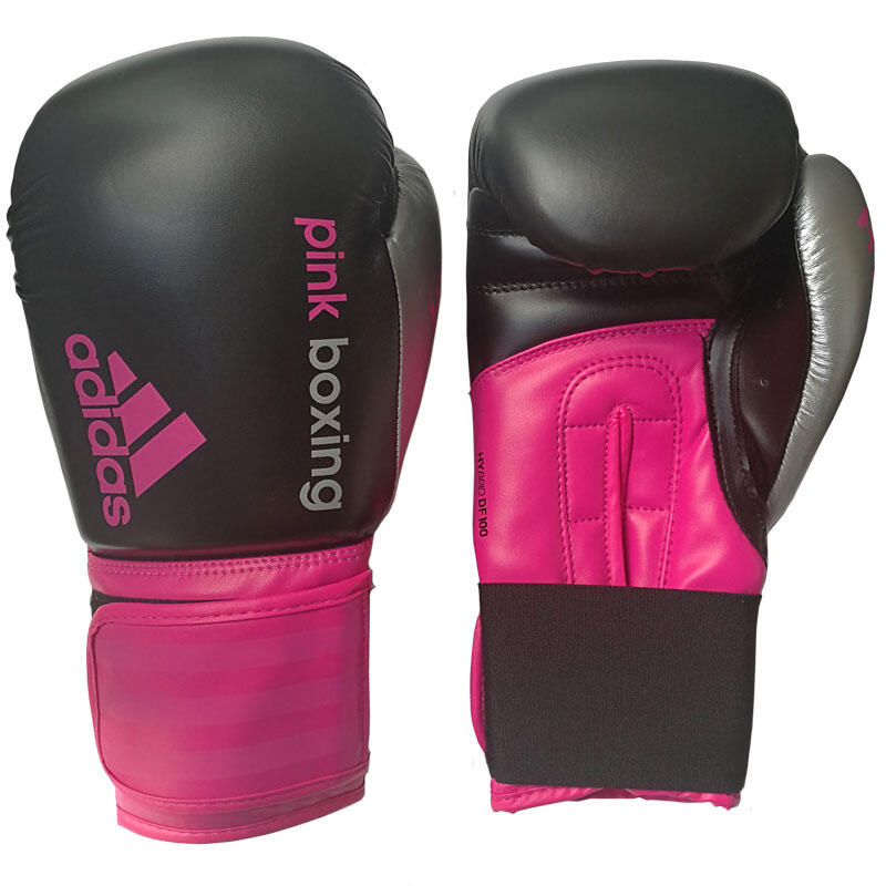 adidas Dynamic Fit (Kick)Bokshandschoenen Zwart/Roze PinkBoxing