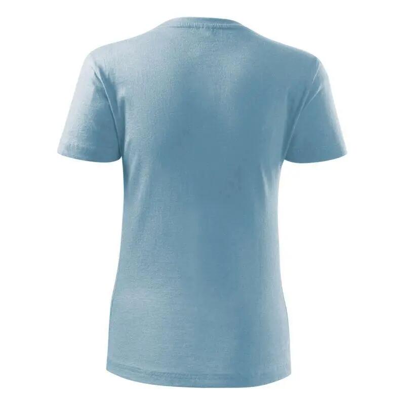 Tshirt CLASSIC NEW Femme (Bleu Poudré) 3/5
