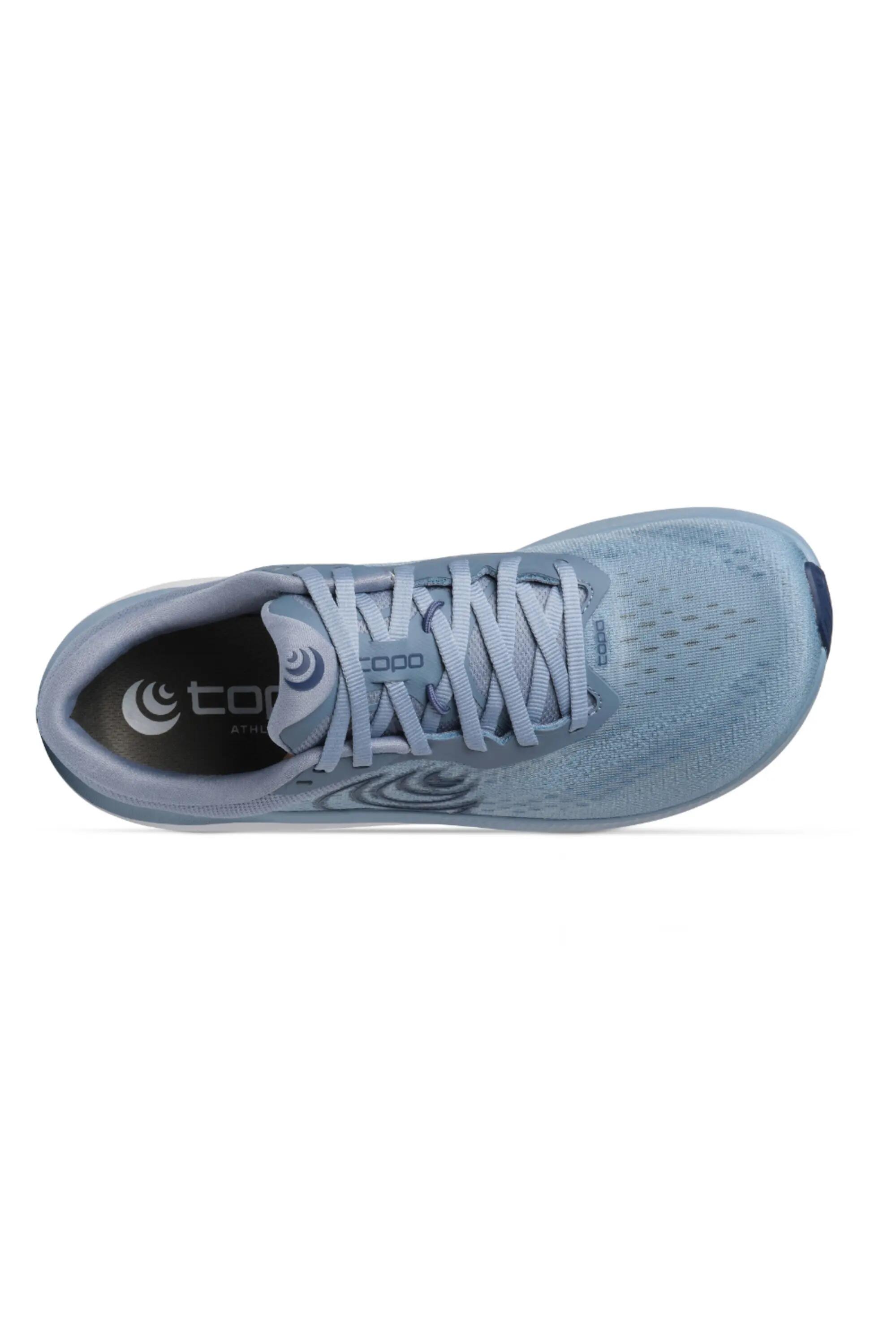 Zapatillas de running y caminar para hombre, drop 0, Magnifly 6, azul 3/4
