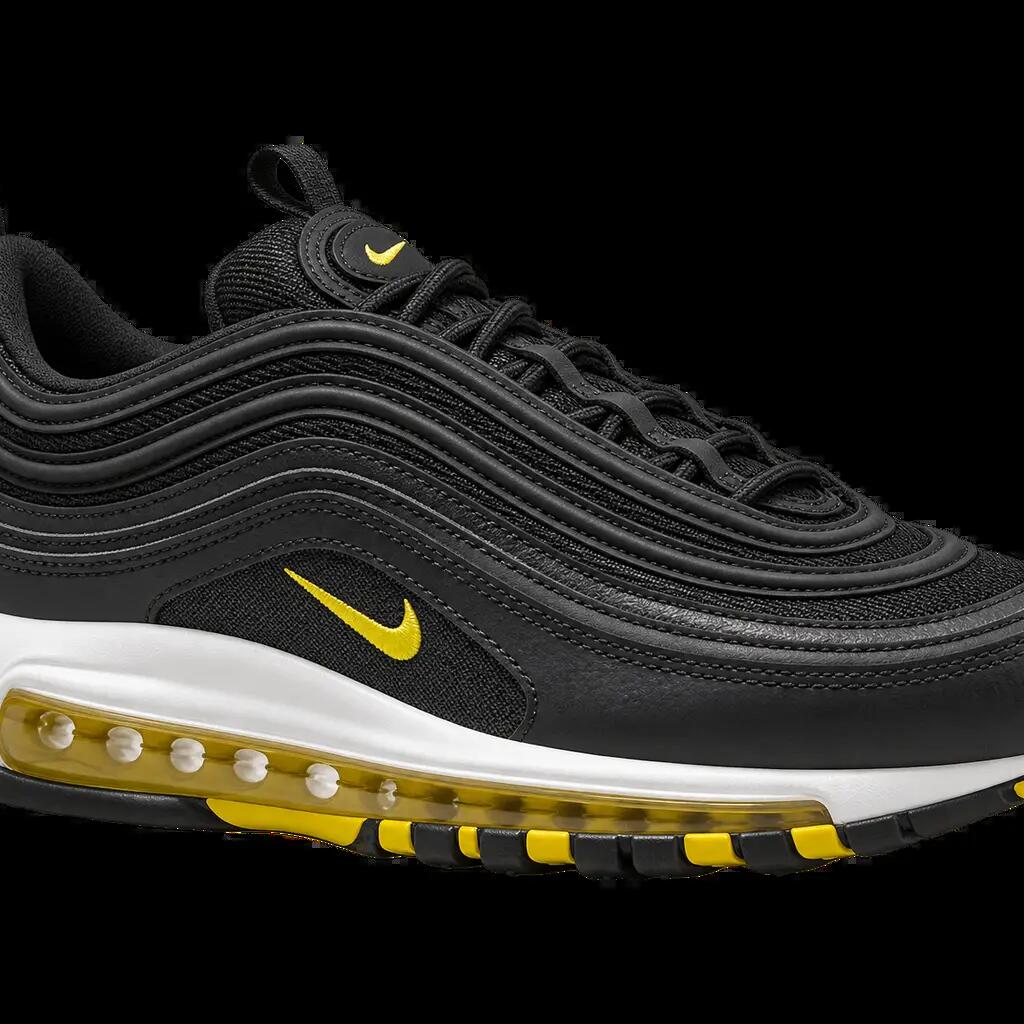 Herren - Sneaker - Nike Air Max 97 - Schwarz, Opti Yellow - EU 45