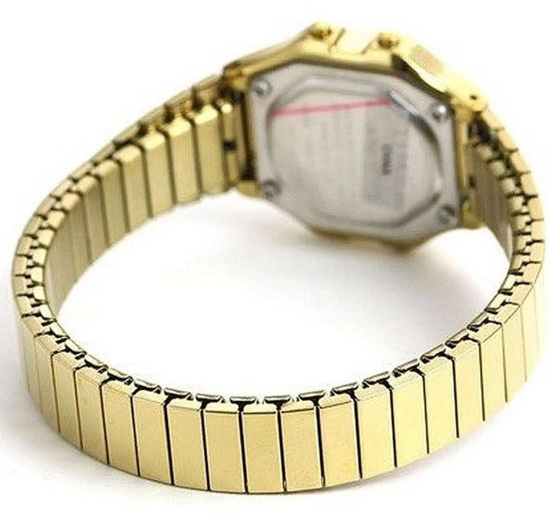 Timex Digital Montre Doré/Beige TW2T48000 2/5
