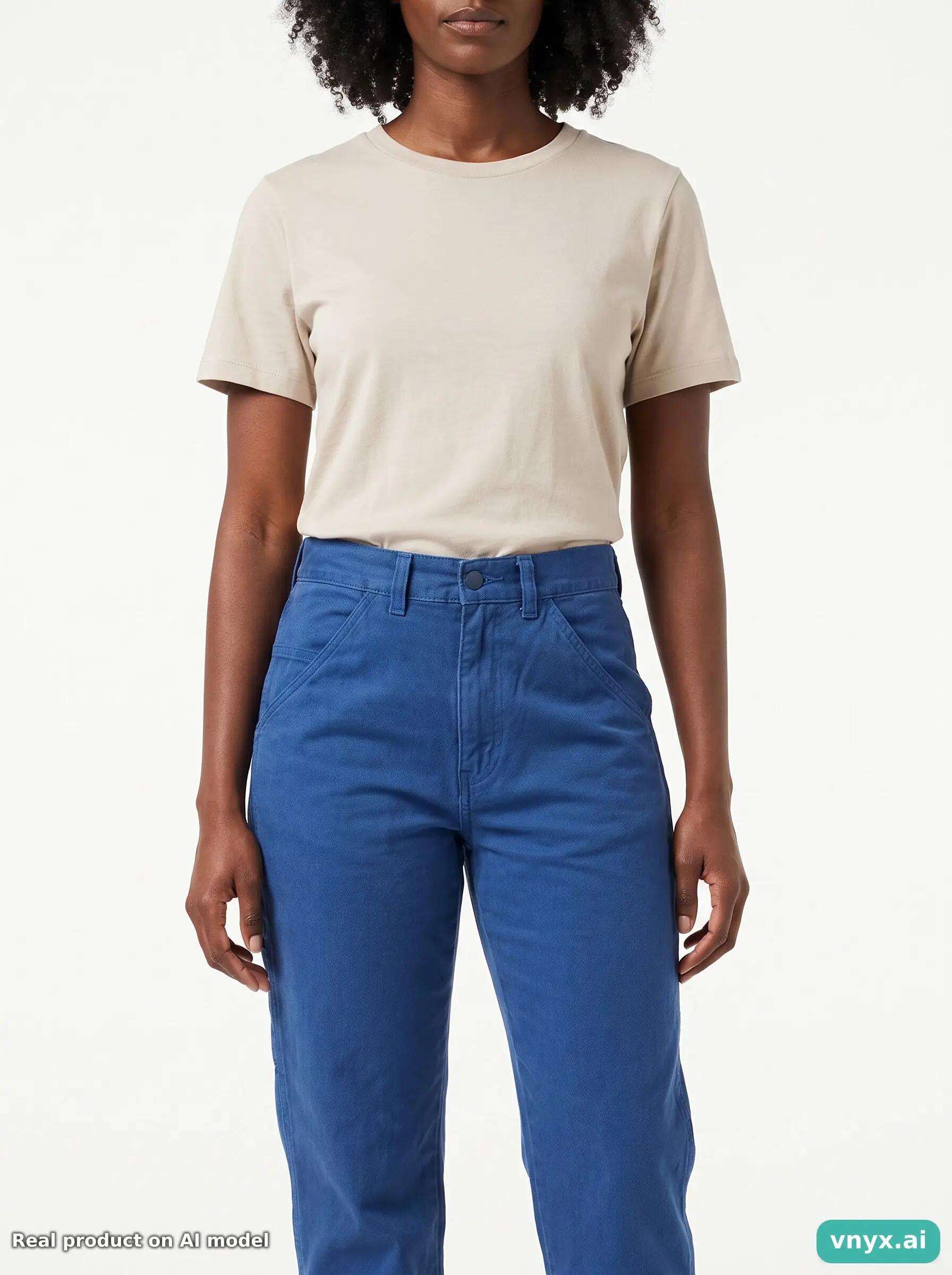 Second Life - Vintage Lee Blue Trousers Women W25 L34 5/6