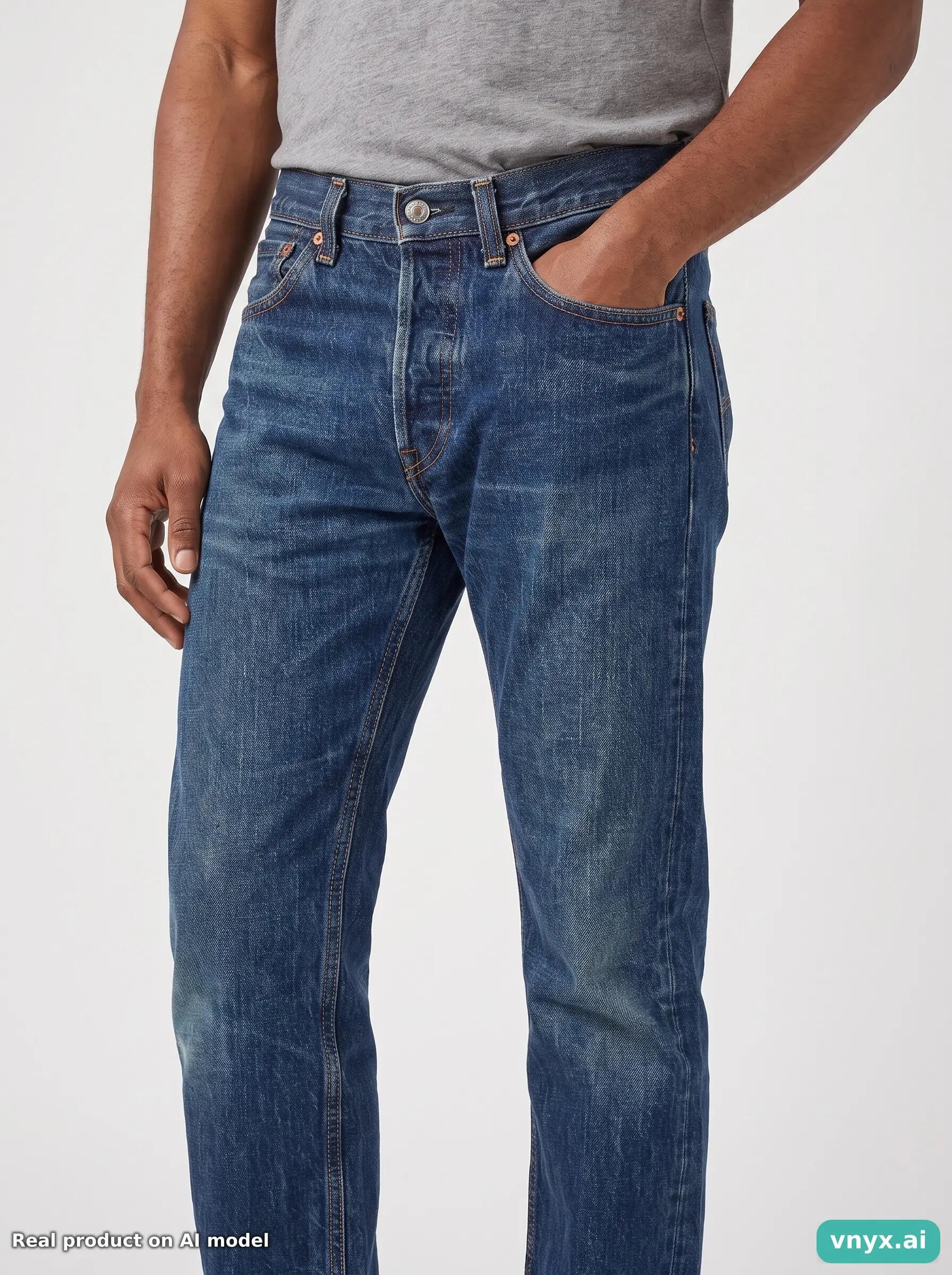 Second Life - Vintage LEVI STRAUSS & CO. Blue Jeans Men 26 32 5/6