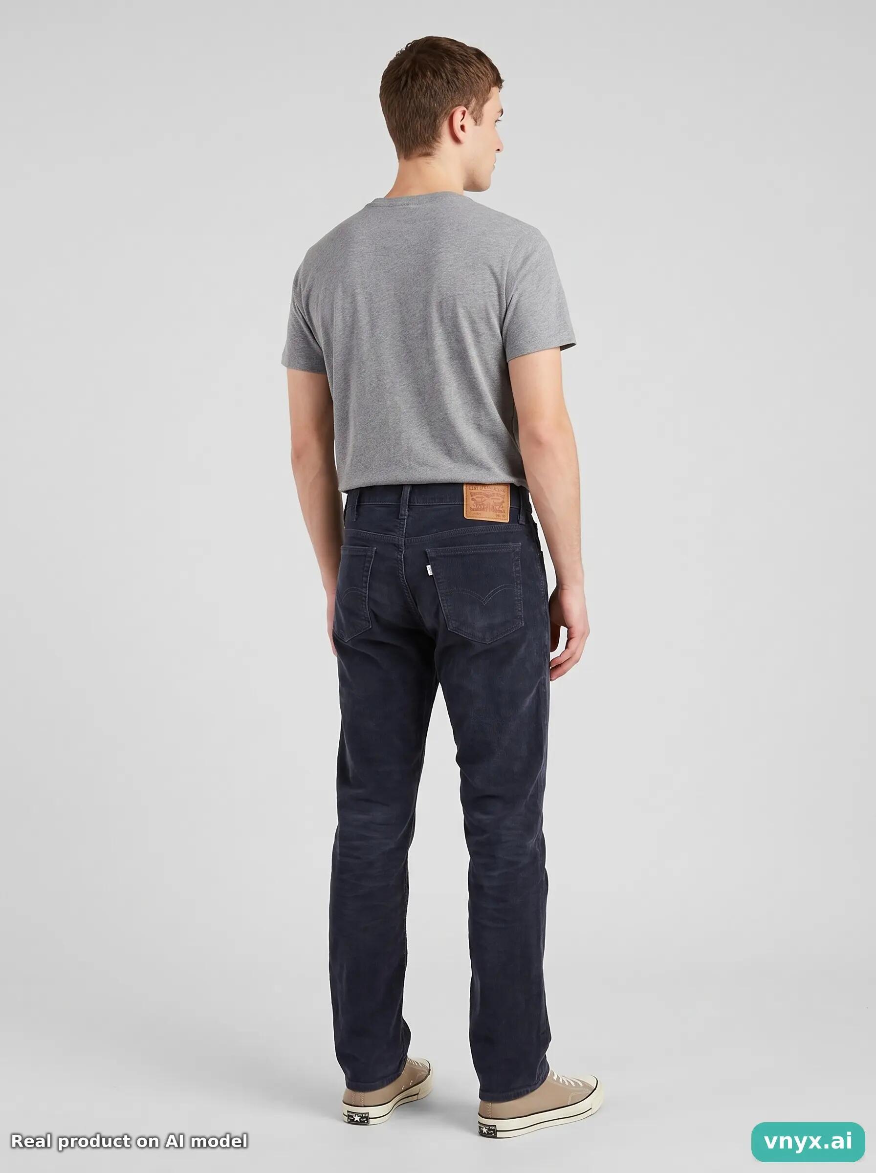 Second Life - Vintage LEVI STRAUSS & CO. Dark Blue Jeans Men 33 L34 6/6