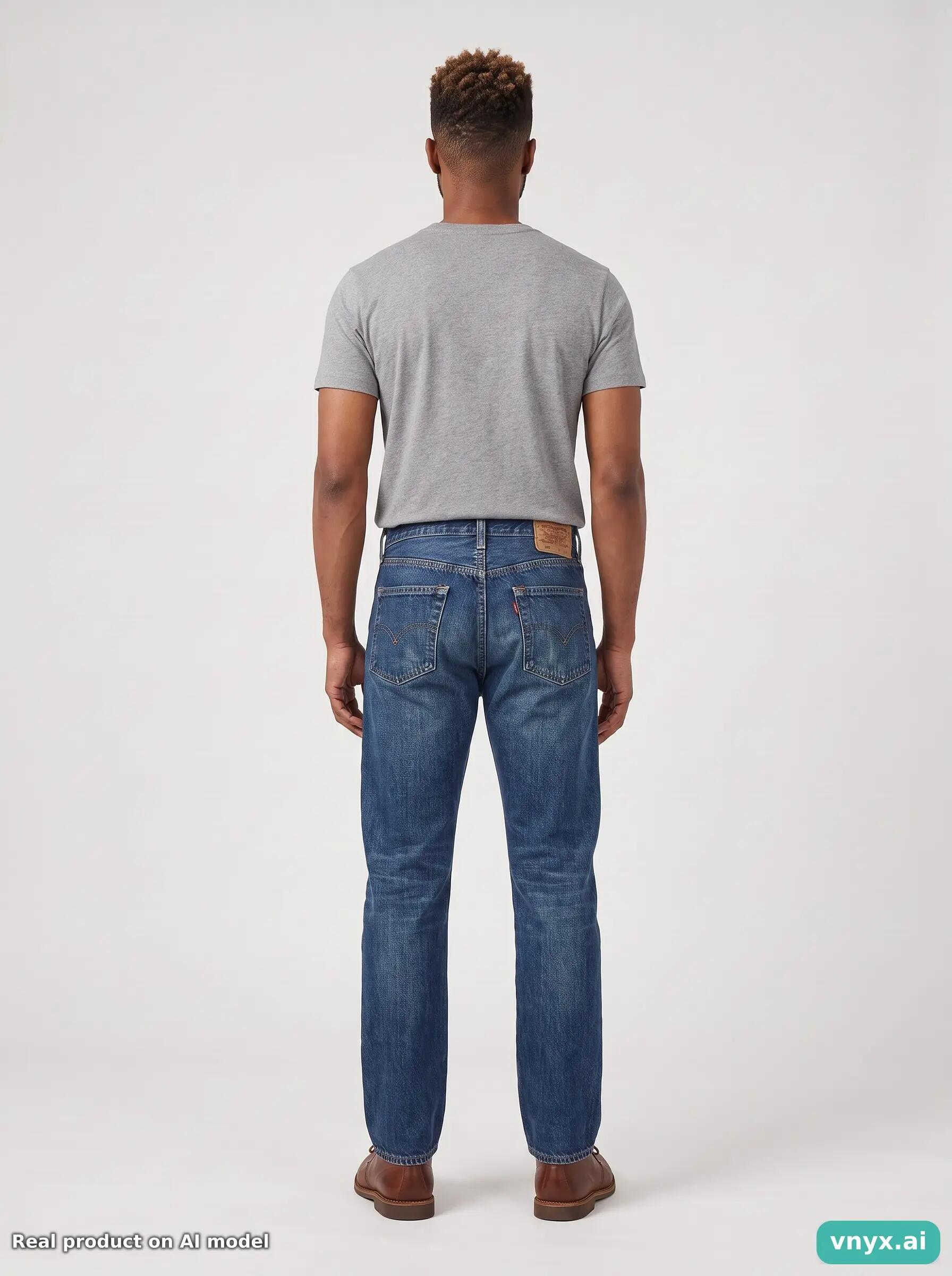 Second Life - Vintage LEVI STRAUSS & CO. Blue Jeans Men 26 32 4/6