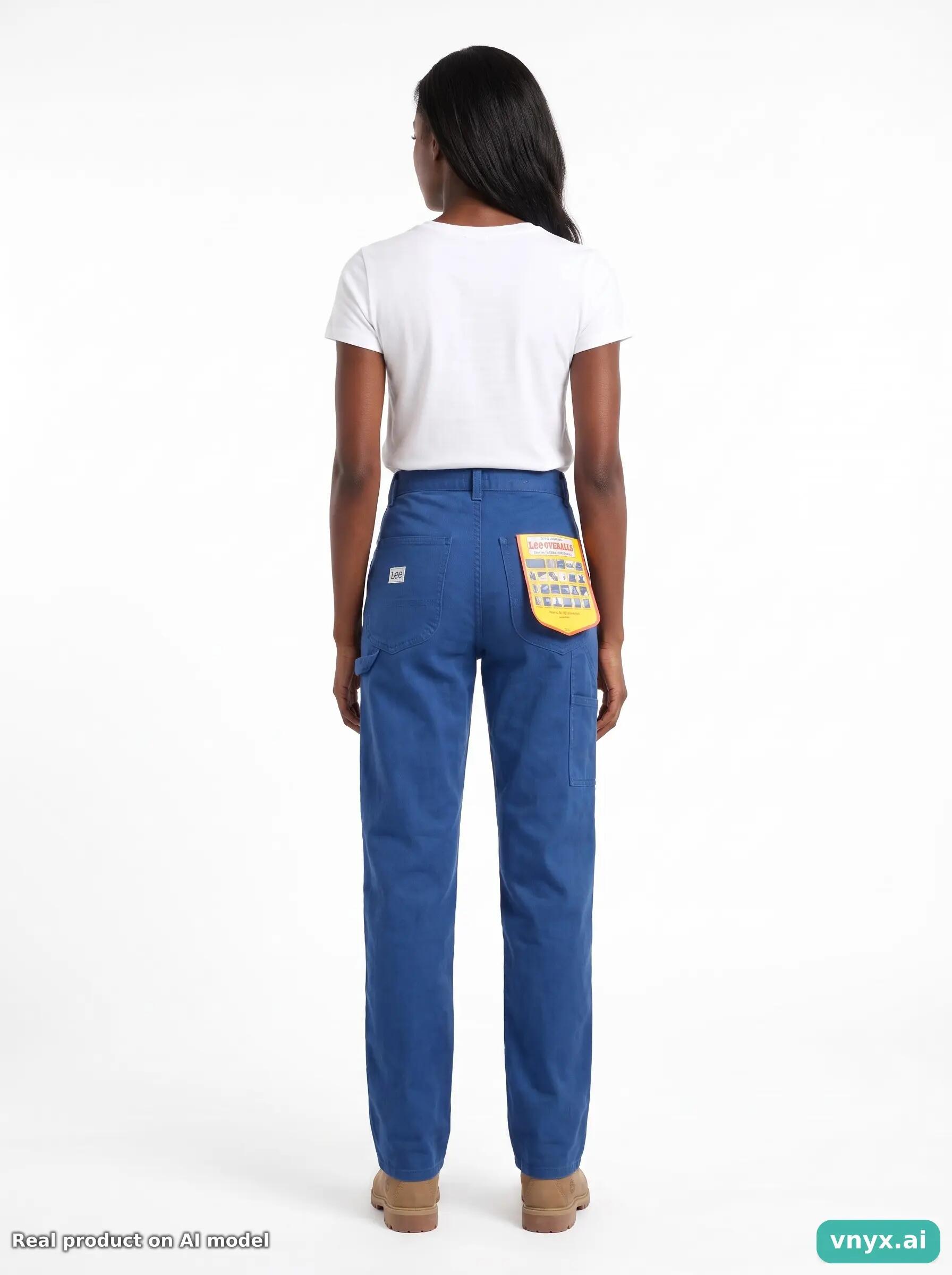 Second Life - Vintage Lee Blue Trousers Women W25 L34 2/6