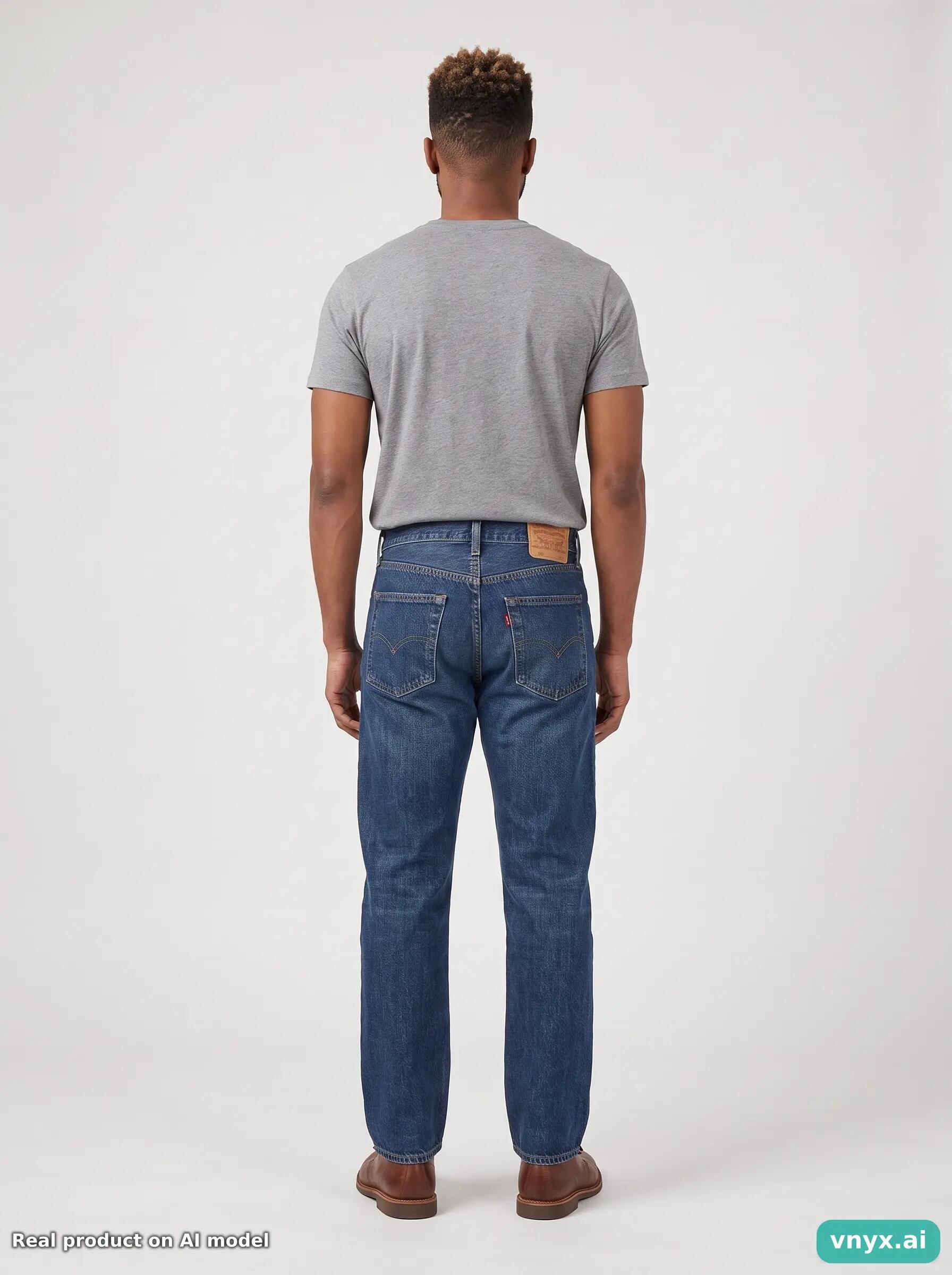 Second Life - Vintage LEVI STRAUSS & CO. Blue Jeans Men 26 32 2/6