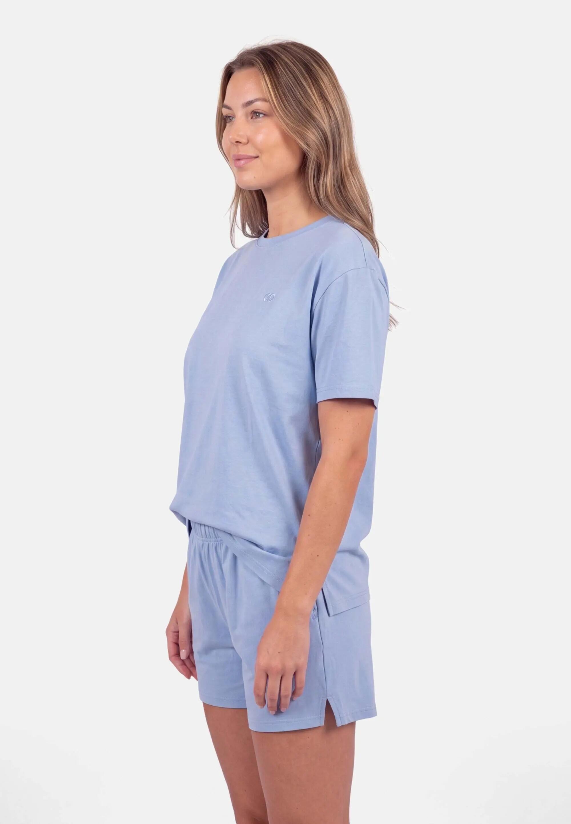 SCHLAFANZUG SET DAMEN KURZ 3/5