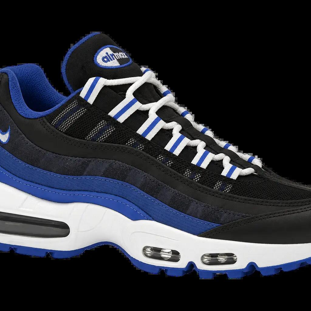Herren - Sneaker - Nike Air Max 95 - Schwarz, Team Royal