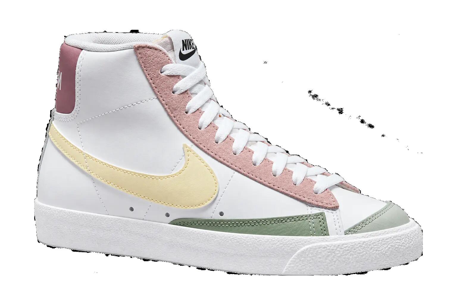 Donna - Sneaker - Tessuto - Nike Blazer Mid 77 - Bianco, Multi 1/1
