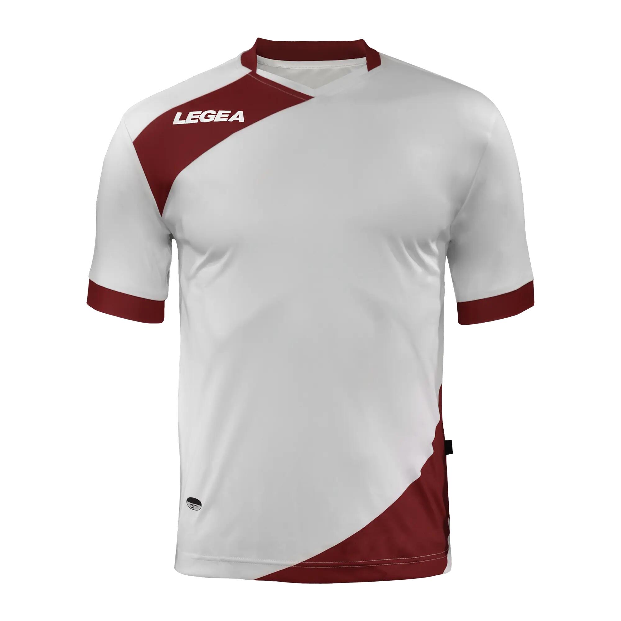 5-Pack Football Shirts NAIROBI GOLD White-Burgundy - Size 3XS (Kids) 2/5