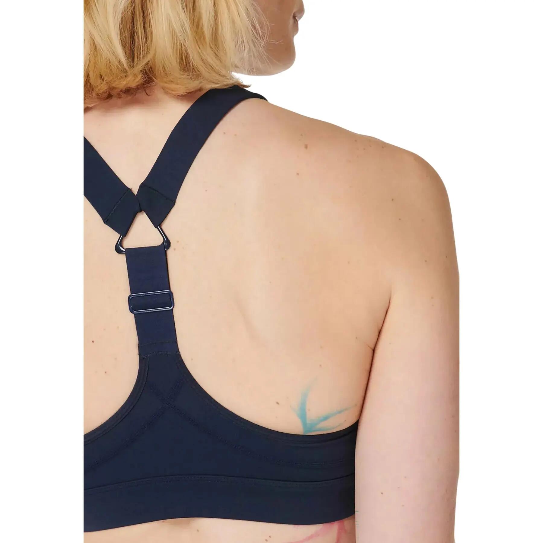 Sportbeha voor dames met gemiddelde ondersteuning uit de Powercollectie 3/4