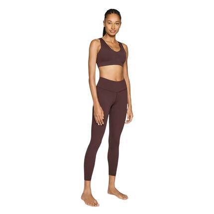 Brassière De Sport Yoga ULTIMATE STUDIO Femme (Rouge Grenat)