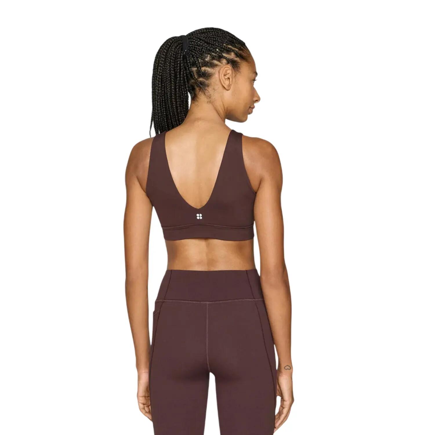 Brassière De Sport Yoga ULTIMATE STUDIO Femme (Anthracite) 3/3