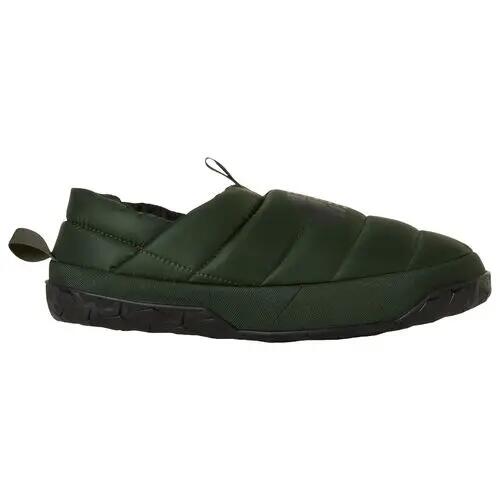 Zapatillas Pantunflas Verdes The North Face  Nuptse Bottle Green-TNF Cálidas y 4/4