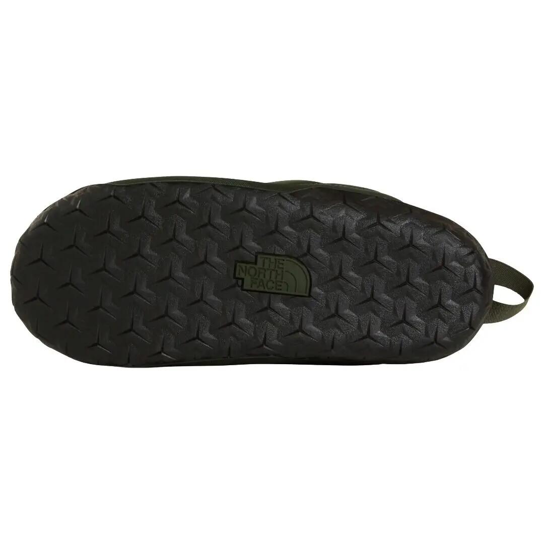 Zapatillas Pantunflas Verdes The North Face  Nuptse Bottle Green-TNF Cálidas y 3/4