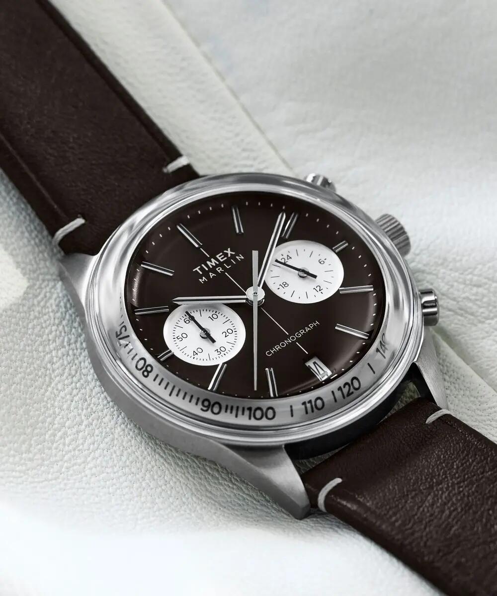 Timex Chronographe Montre Marron/Marron TW2Y24700 6/6