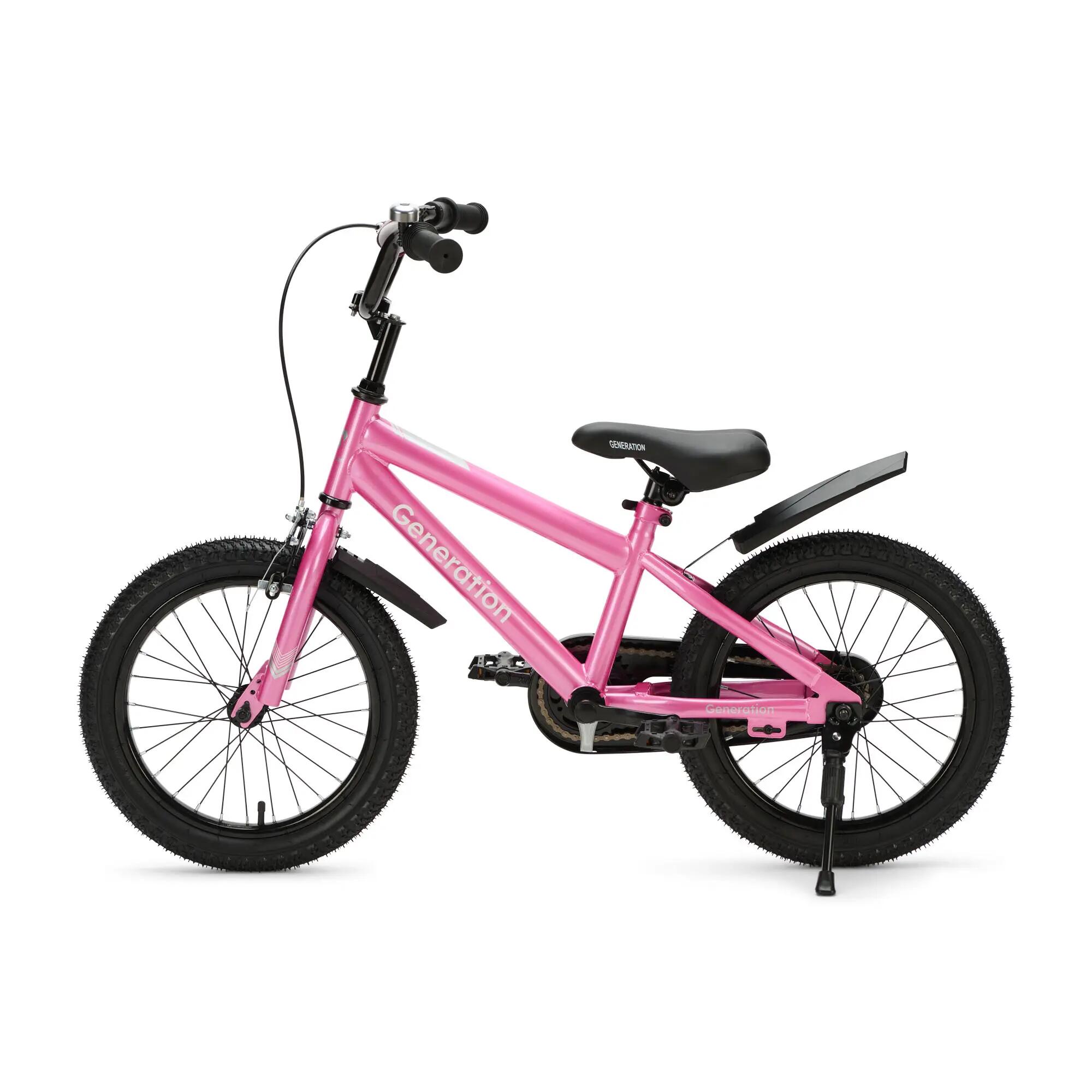 Generation Sport 16 Pollici Rosa – Bicicletta per Bambini – 4-6 Anni 4/5