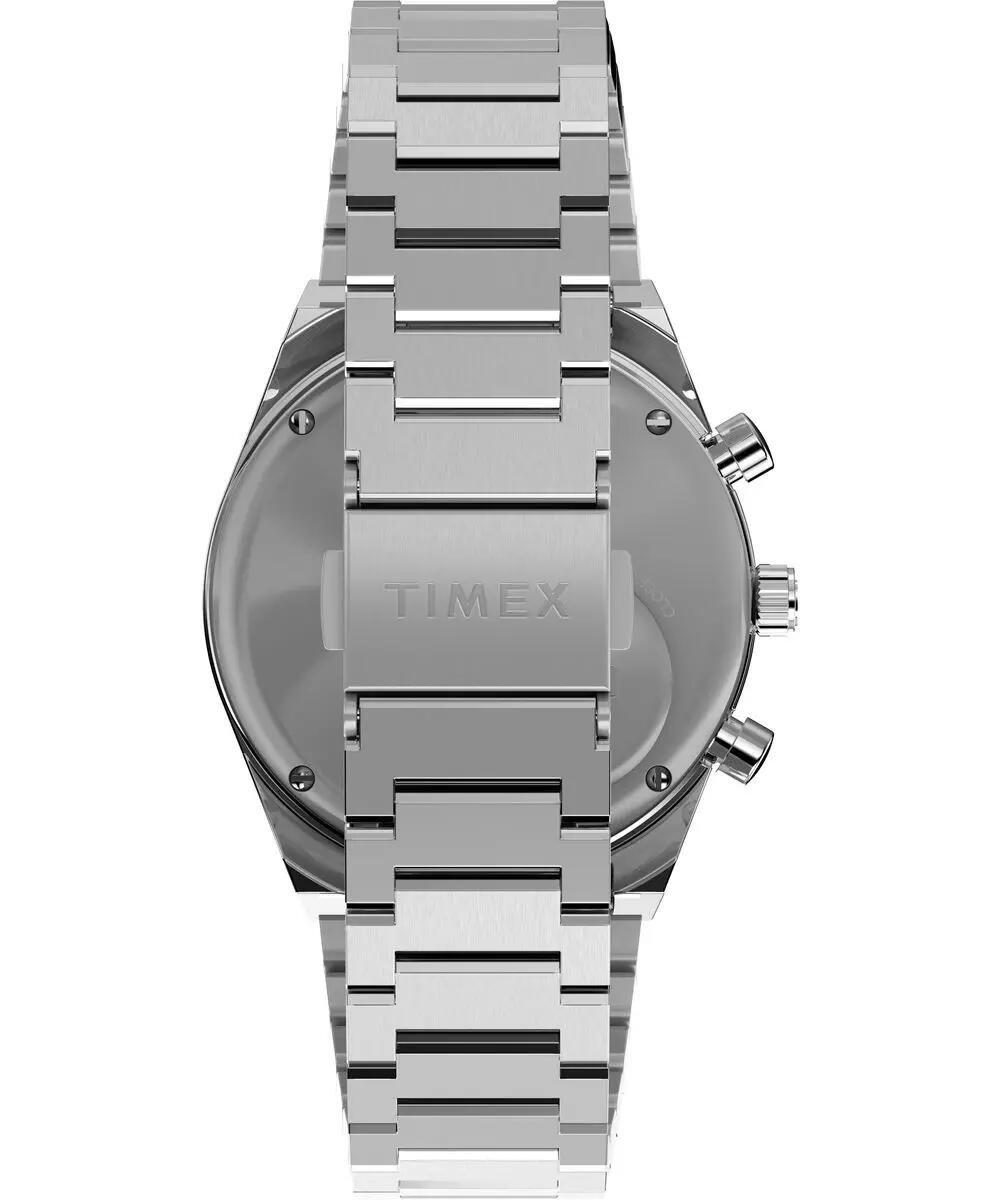 Timex Chronograph Uhr Silber/Blau TW2W33700 2/6