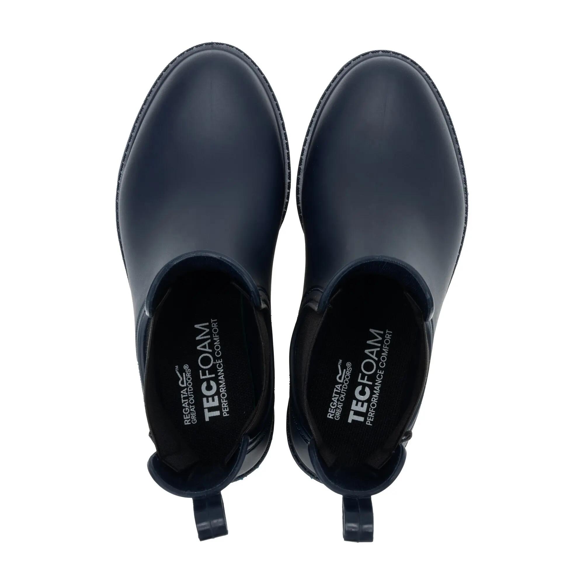 Bottines De Pluie Unies À Côtés Élastiqués HARRIET Enfant (Bleu Marine) 4/7