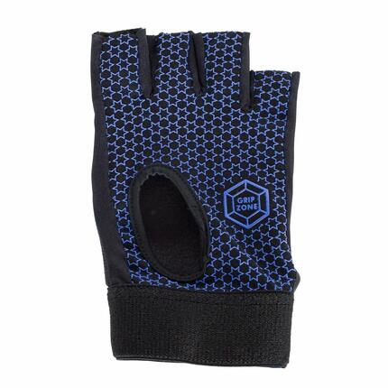 herren - hockey - handschuhe - halb-finger, gepolstert - Reece - orange