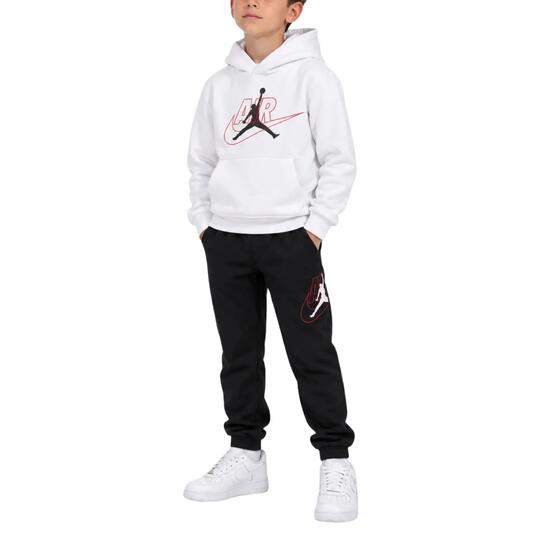 Jordan - Jongens Trainingspak Capuchon Swoosh, Zwart