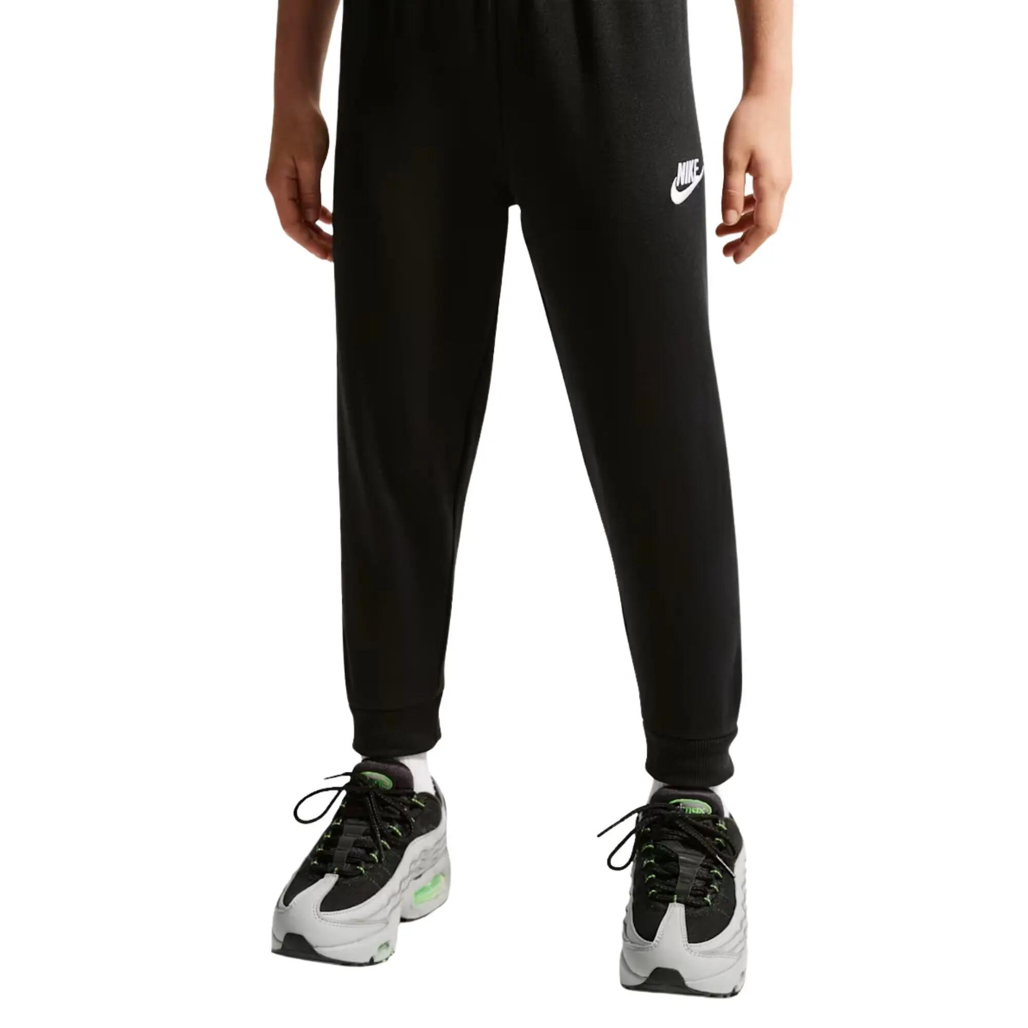 Nike - Conjunto de Chándal Capucha y Camiseta Niño Lifestyle, Negro - 6-7 Años 5/5
