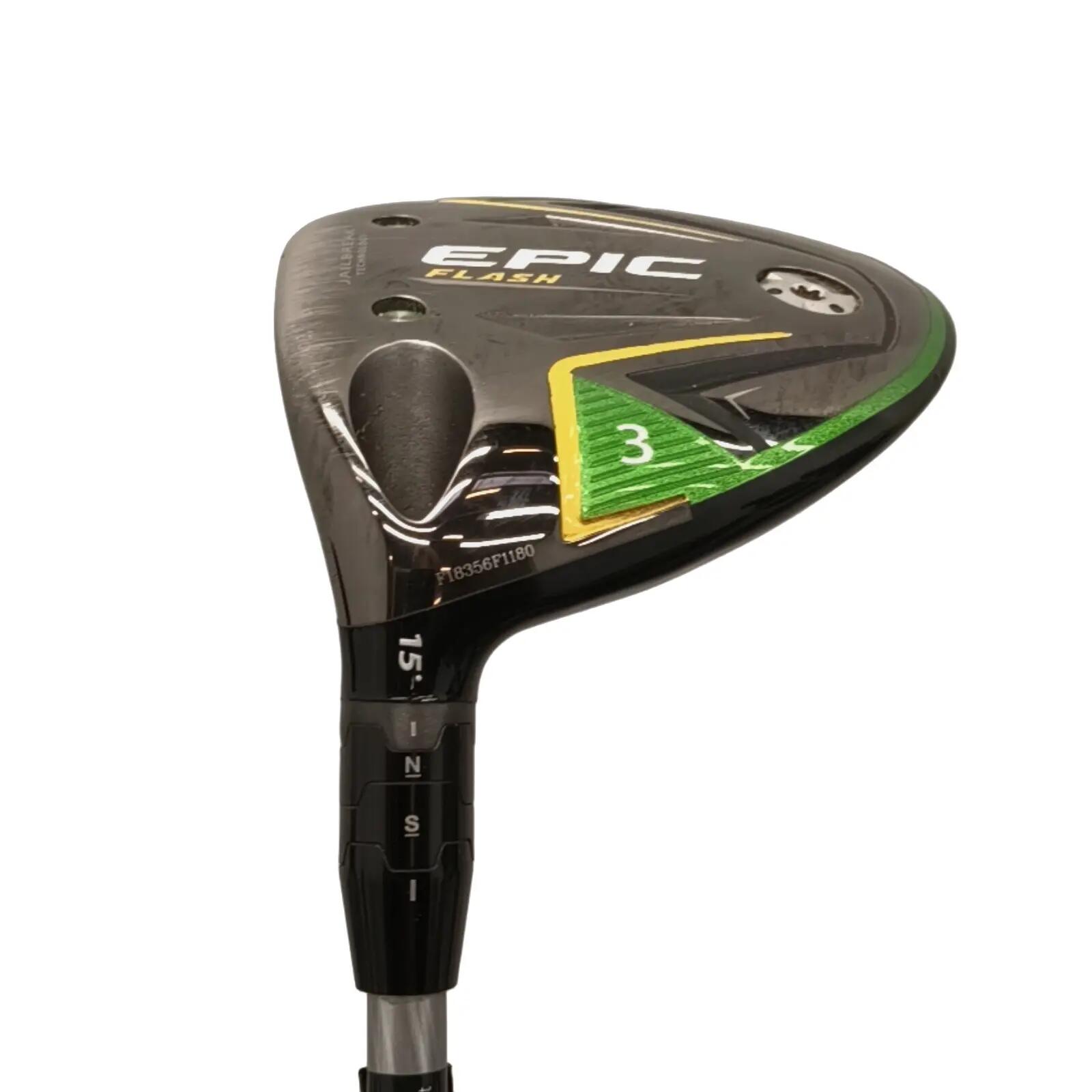 Linkshand Callaway Epic Flash Fairway Wood / Flex Regular / #3 / 15 3/6