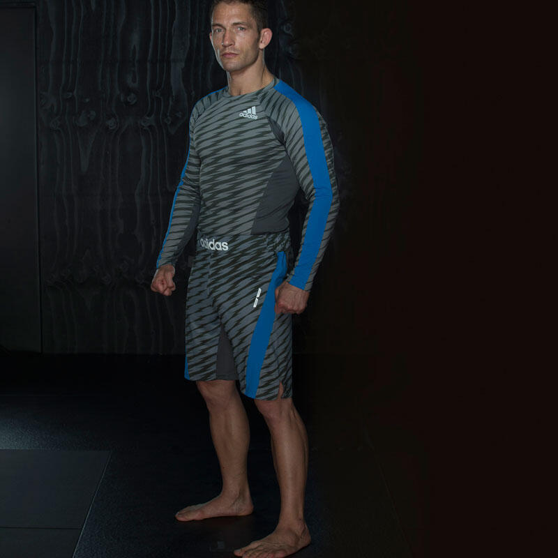 adidas Ultimate Athlete MMA Short Grijs