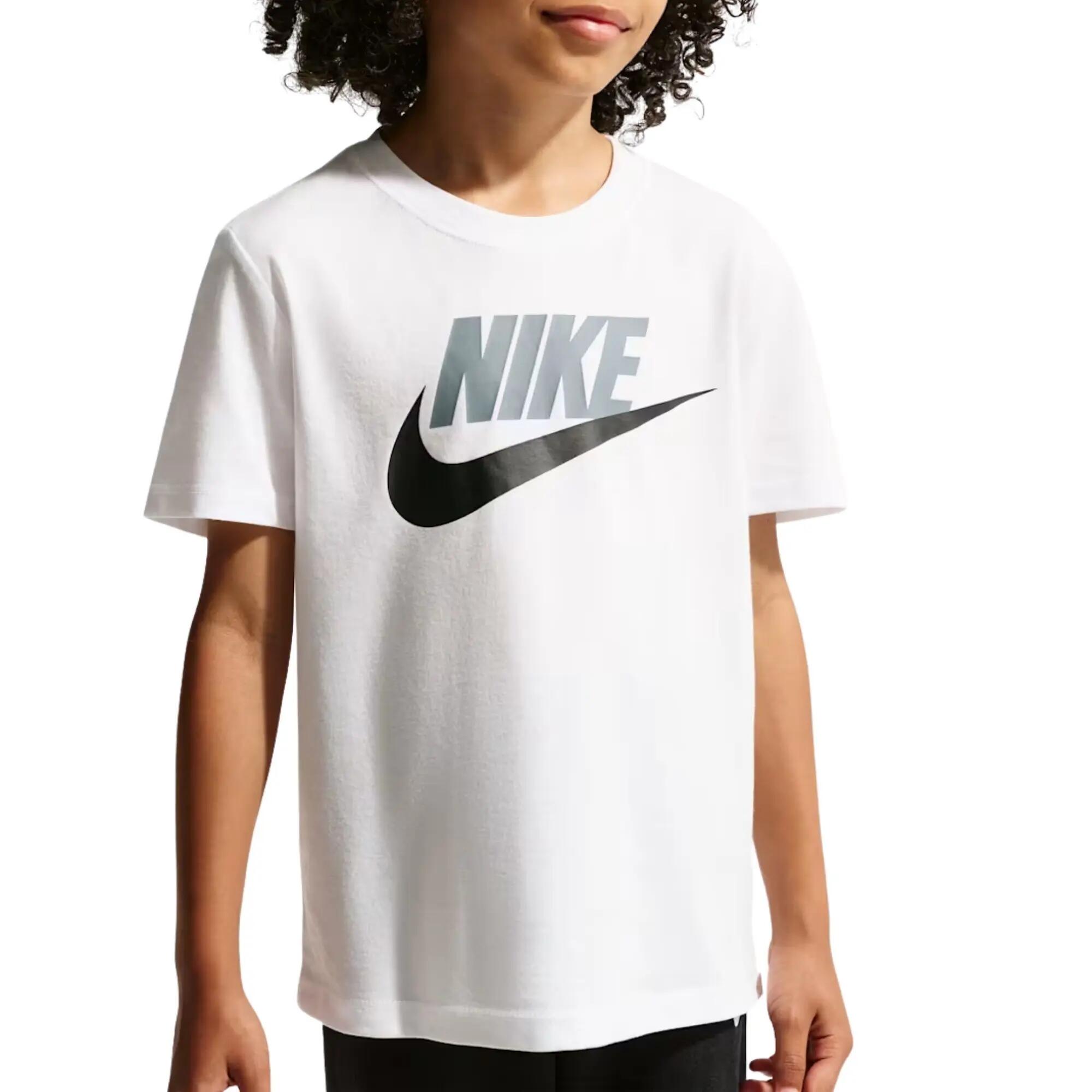 Nike - Conjunto de Chándal Capucha y Camiseta Niño Lifestyle, Negro - 6-7 Años 3/5