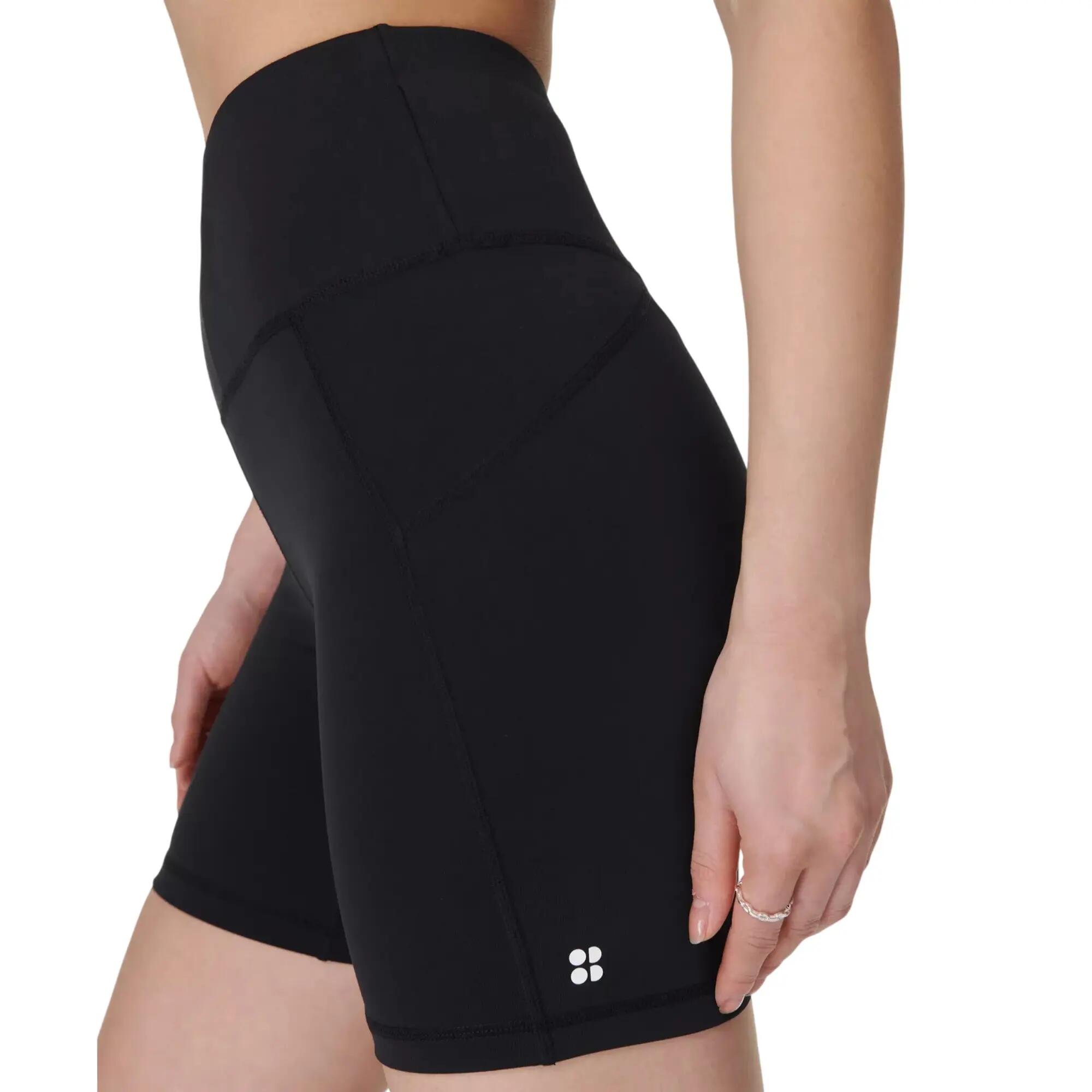 Pantalones Cortos Casuales All Day para Mujer Negro 4/4