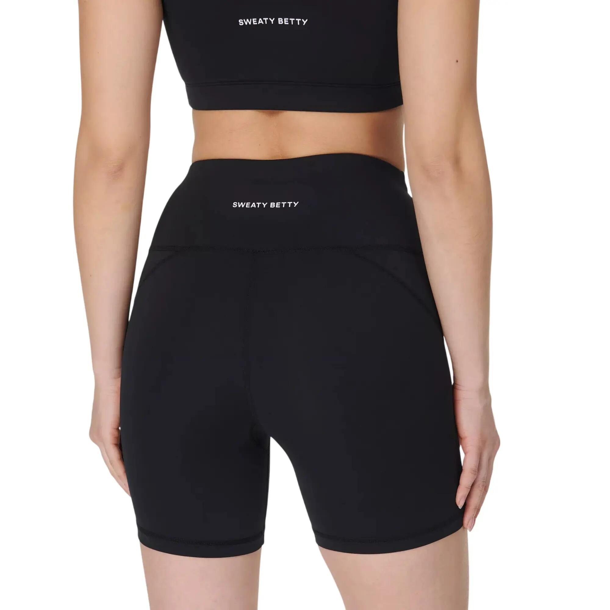 Pantalones Cortos Casuales All Day para Mujer Negro 2/4