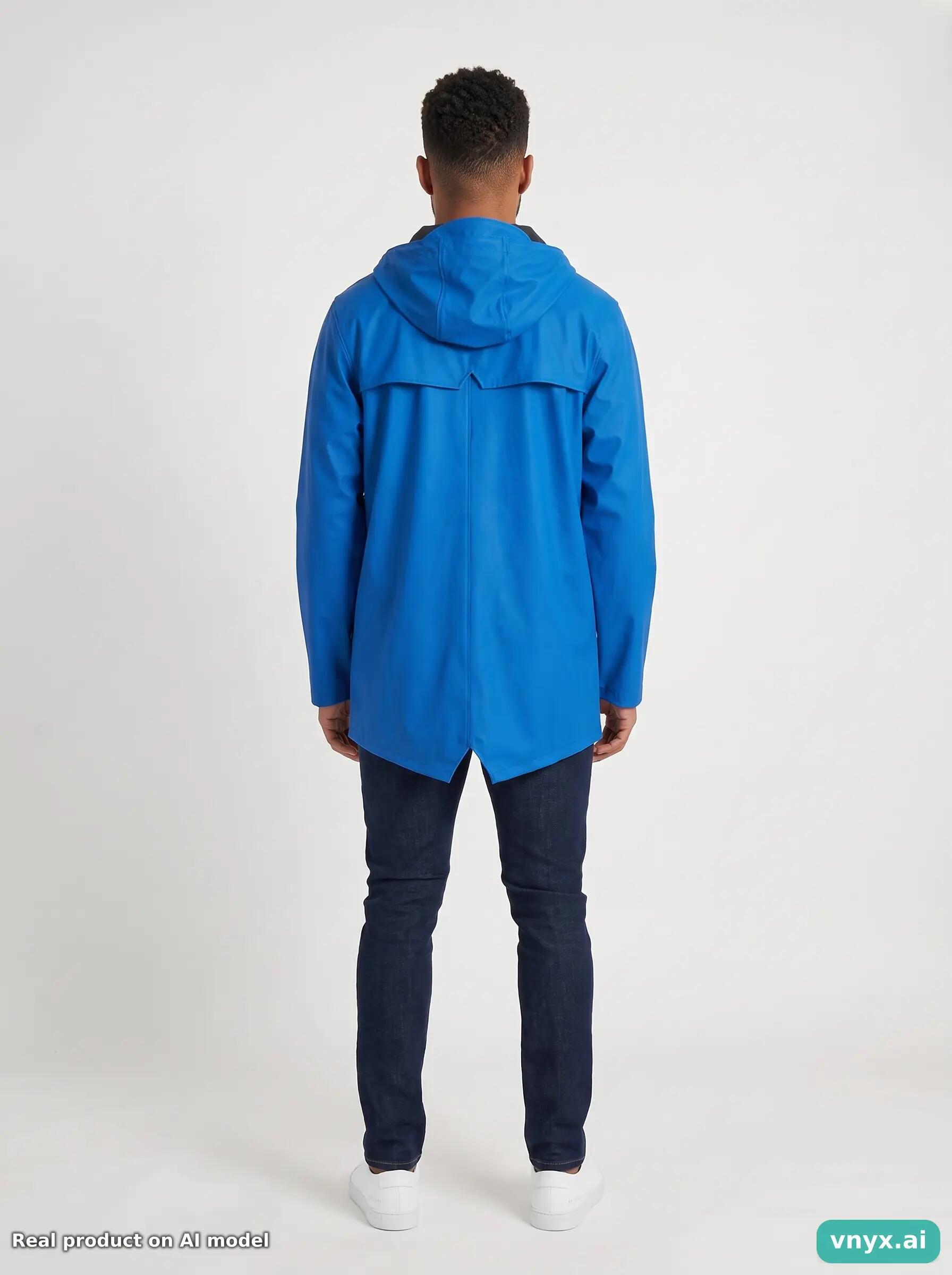 Second Life - Vintage RAINS Blue Outdoor Jacket Men S 4/5