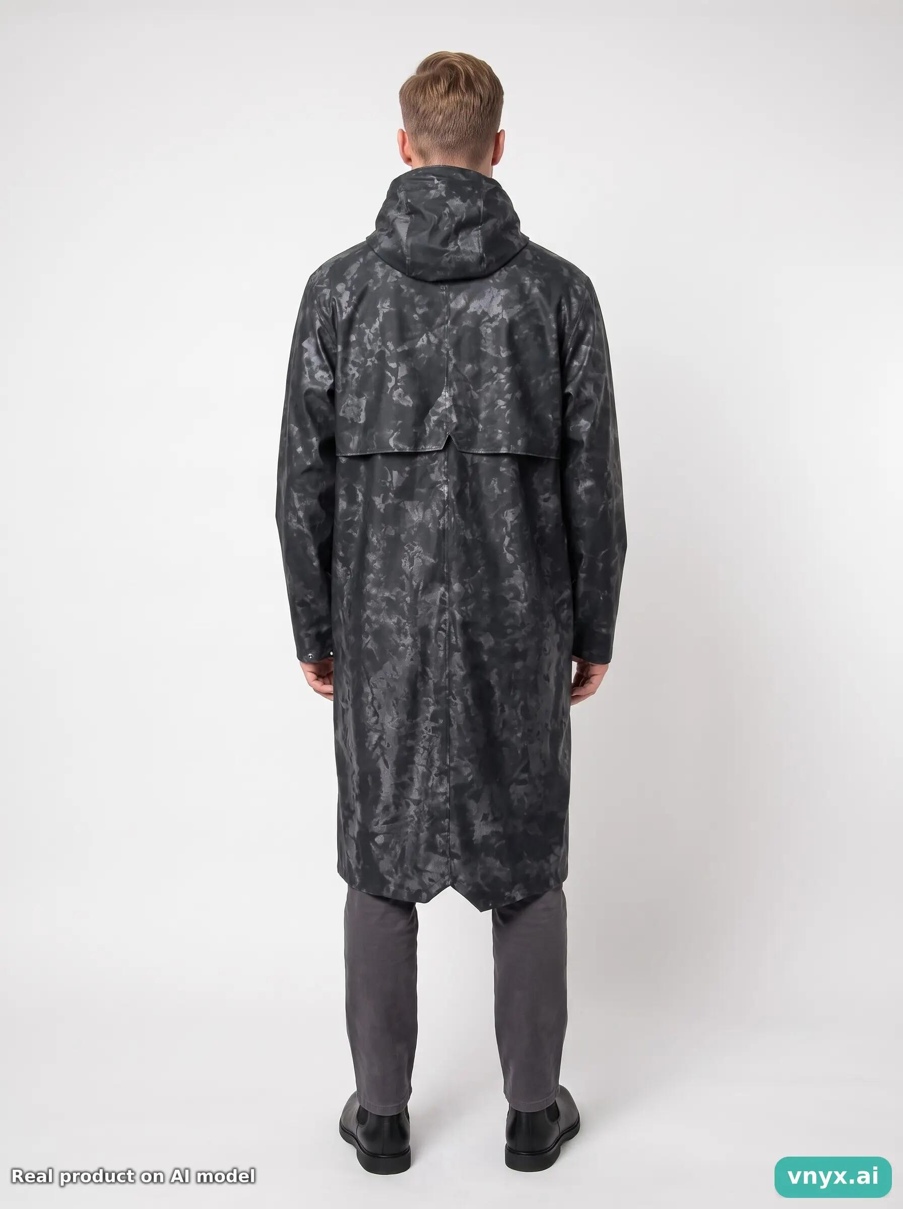 Second Life - Vintage RAINS Black Outdoor Jacket Men L 4/5
