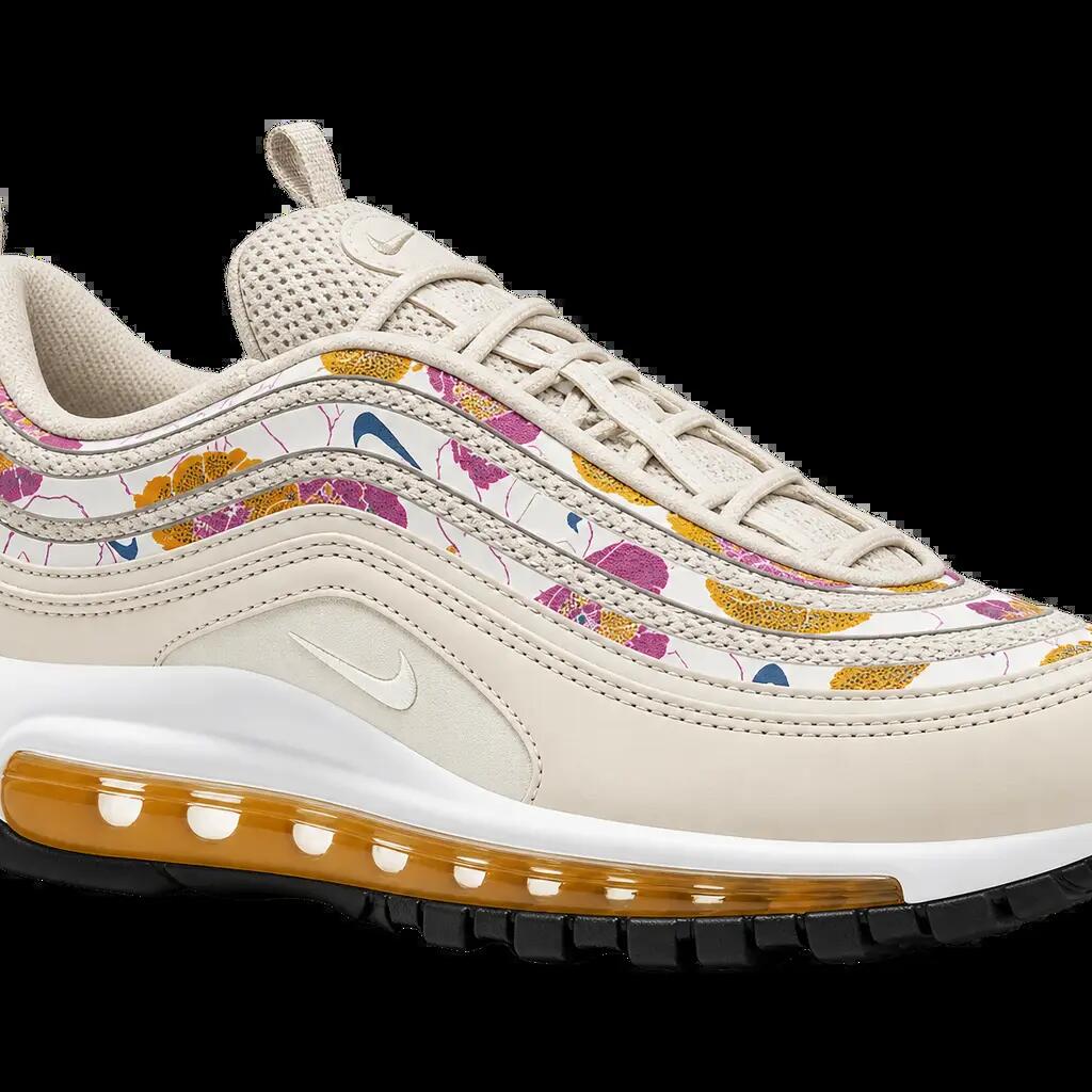 Damen - Sneaker - Schuhe - Floral - Nike Air Max 97 SE - weiß