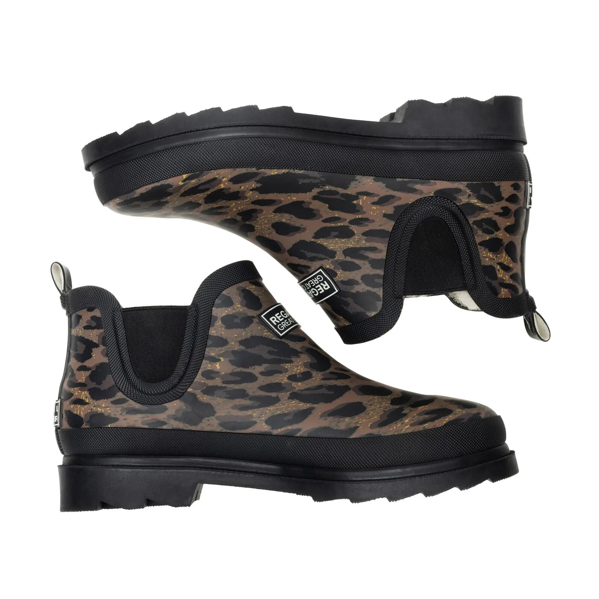 Botas Wellington Harper Cosy II com padrão de leopardo para mulher 7/7