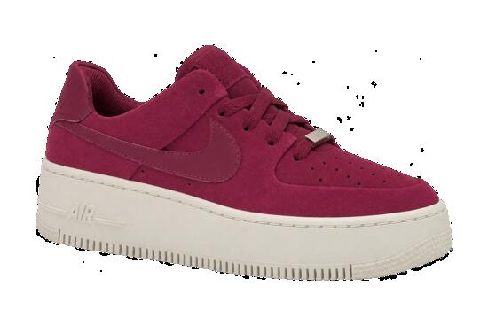 Donna - Sneaker - Low-top pelle - Nike Air Force 1 Sage - True Berry