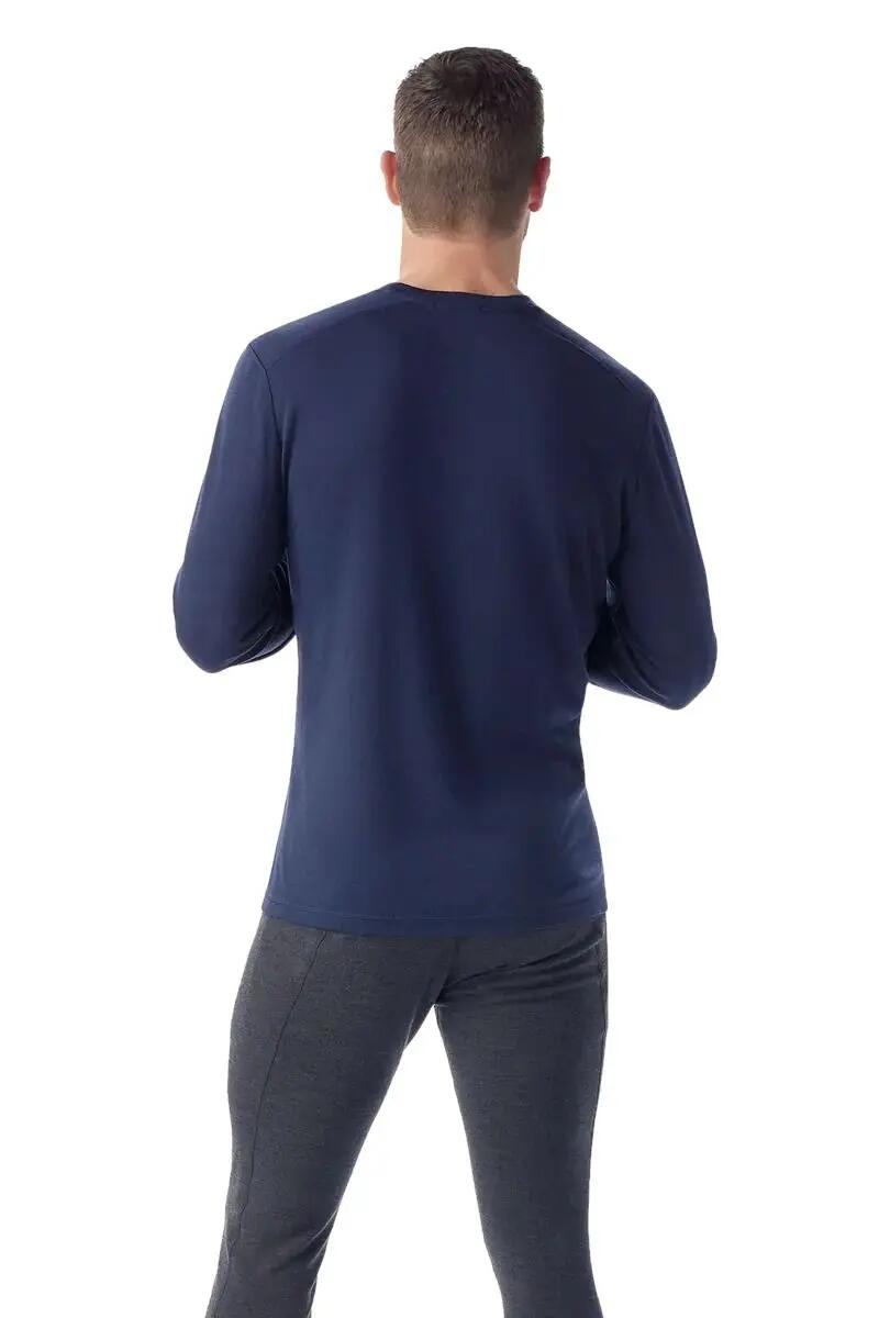 KOSZULKA CLASSIC THERMAL MERINO BASE LAYER CREW-DEEP NAVY 2/3