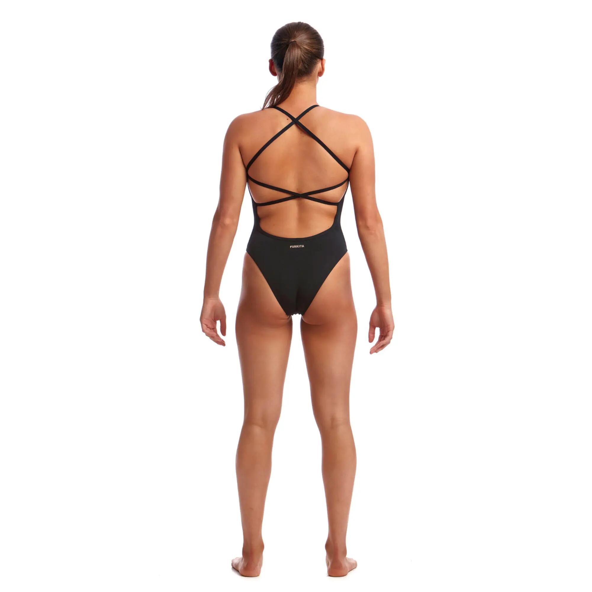 Costume intero Funkita Strapped In da bambina 3/4