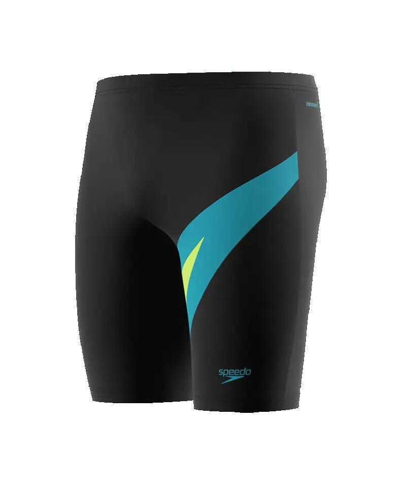 Speedo Zwemjammer Hyperboom Antraciet/HyperTeal 4/5
