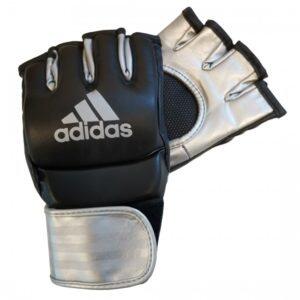 adidas Grappling Training Handschoenen Zwart/Zilver Large