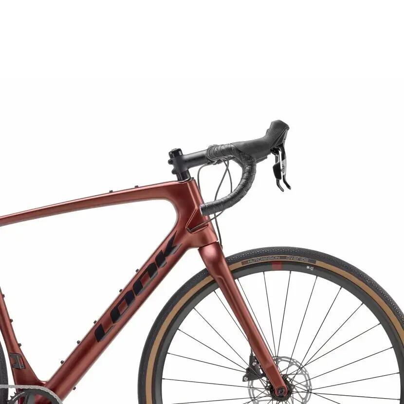 Vélo de gravel Look 765 gravel apex xplr Rouge Dust 5/6