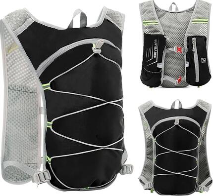 2.5L Sac à Dos Hydratation, Sac à Dos de Course Ultraléger, Sac à Dos de Vélo, A