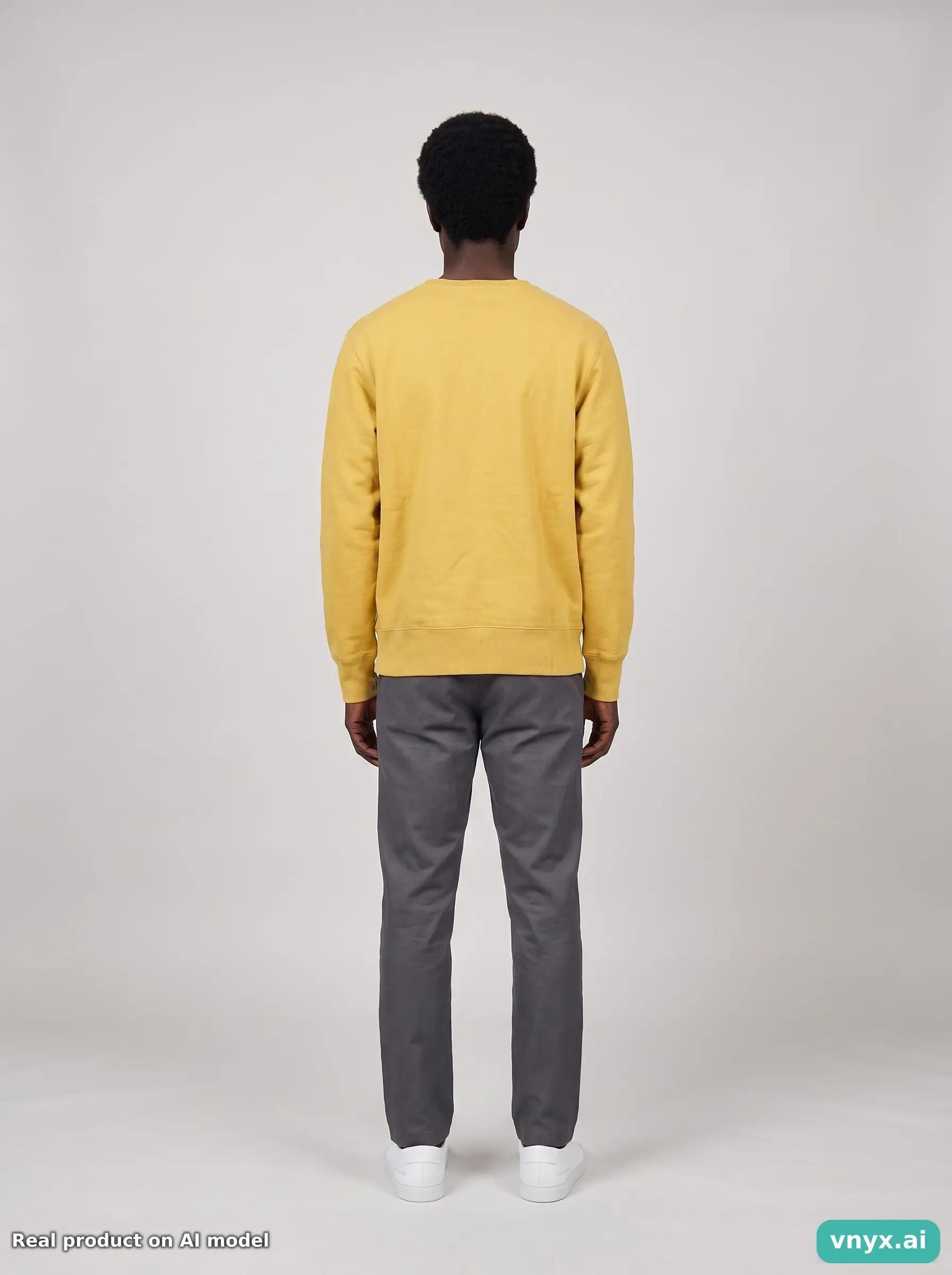 Second Life - Vintage Supreme Mustard Sweatshirt Men L 4/5