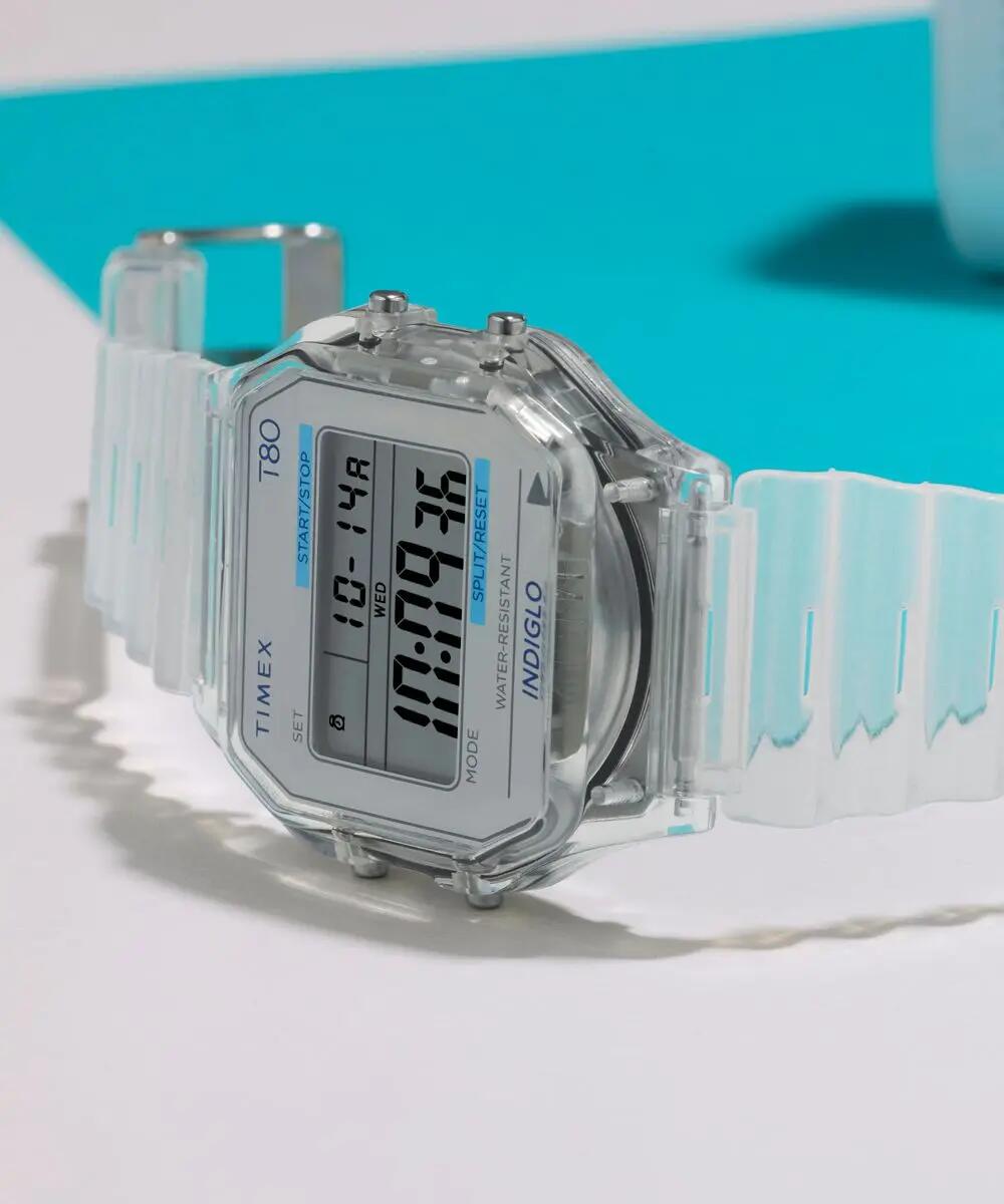 Timex Digital Uhr Transluzent/LCD TW2Y36400 5/6